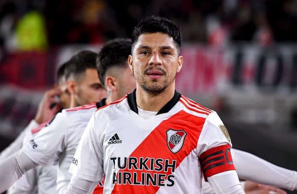 Enzo Pérez, ídolo de River Plate y jugador clave para Marcelo Gallardo. / Gentileza.