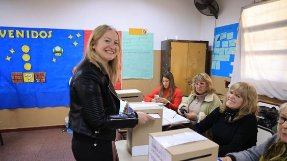 La vicegobernadora Hebe Casado.