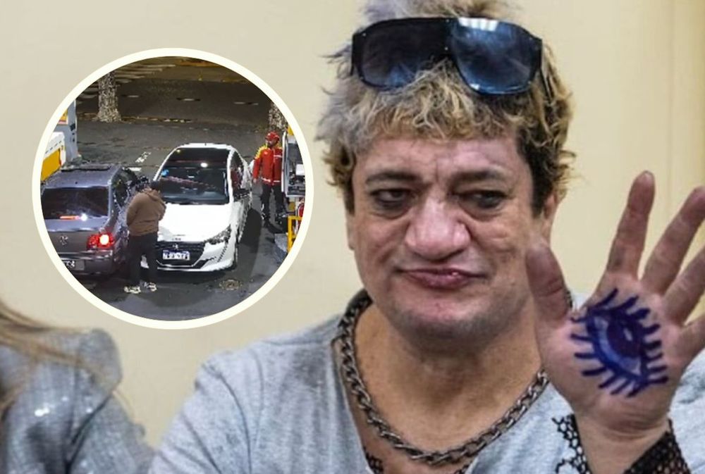 Pity Álvarez chocó a un auto que cargaba nafta