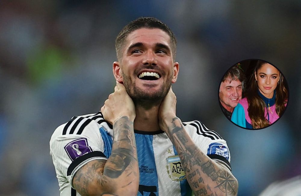 Rodrigo de Paul estuvo en casa de los Stoessel este fin de semana