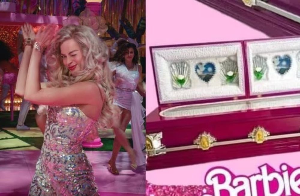 Hasta el momento, el precio del ataúd de Barbie no ha sido revelado por la funeraria encargada de este distintivo diseño. Gentileza: SDP Noticias.