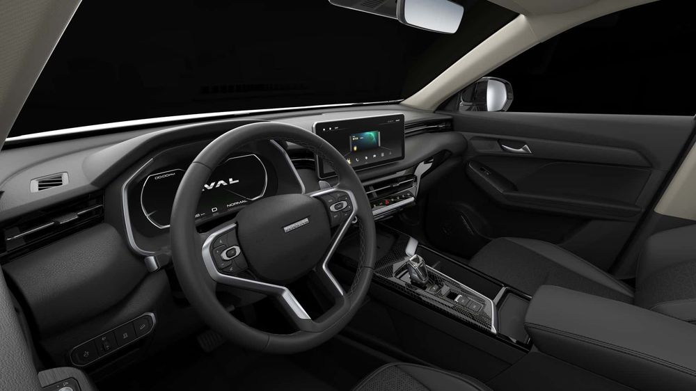Es de destacar la calidad y el diseño interior del Haval Jolion Pro Hybrid.