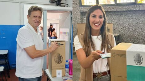 Germán de Kemmling y Paloma Sclaco.&nbsp;