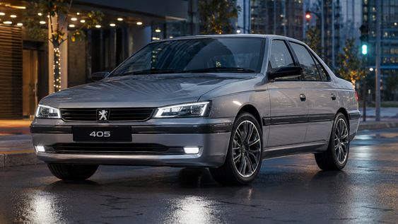 vuelve el peugeot 405: asi es la version 2027 del historico auto familiar