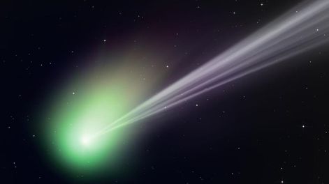 Imagen del pasaje del cometa C/2922, captada por el astrofotógrafo estadounidense, Andrew McCarthy, durante esta semana.