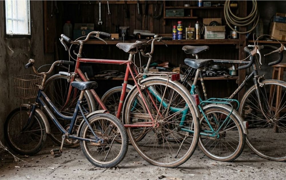Además de ahorrar dinero, reutilizar una bicicleta permite reducir residuos y crear objetos únicos en casa.