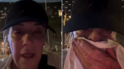 La desesperación de Marcela Tinayre que quedó atrapada en medio de los disturbios en París por los festejos del PSG campeón.