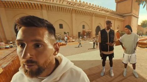 Lionel Messi, protagonista de un nuevo spot publicitario. / TV