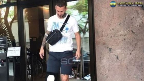 Boca: Benedetto recibió el alta y ya comenzó la rehabilitación