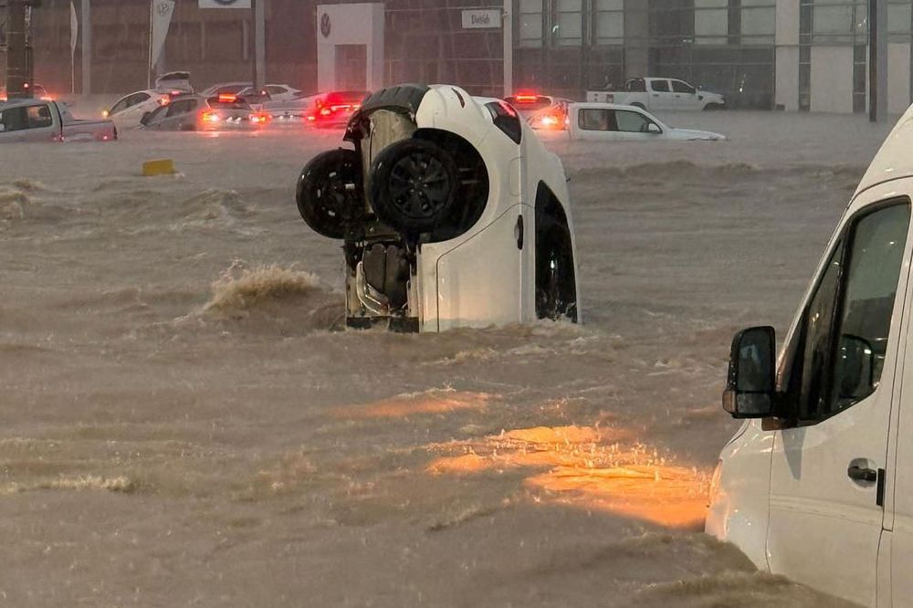 Temporal en Bahía Blanca - 