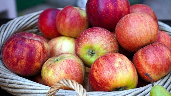 Es importante no lavar las manzanas antes de almacenarlas.
