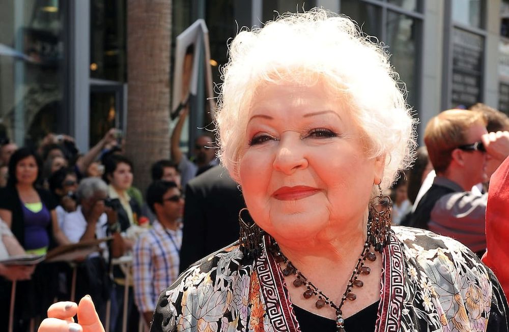 Estelle Harris, en el estreno mundial de Toy Story 3, el domingo 13 de junio de 2010, en El Capitan Theatre de Los Ángeles. (AP)
