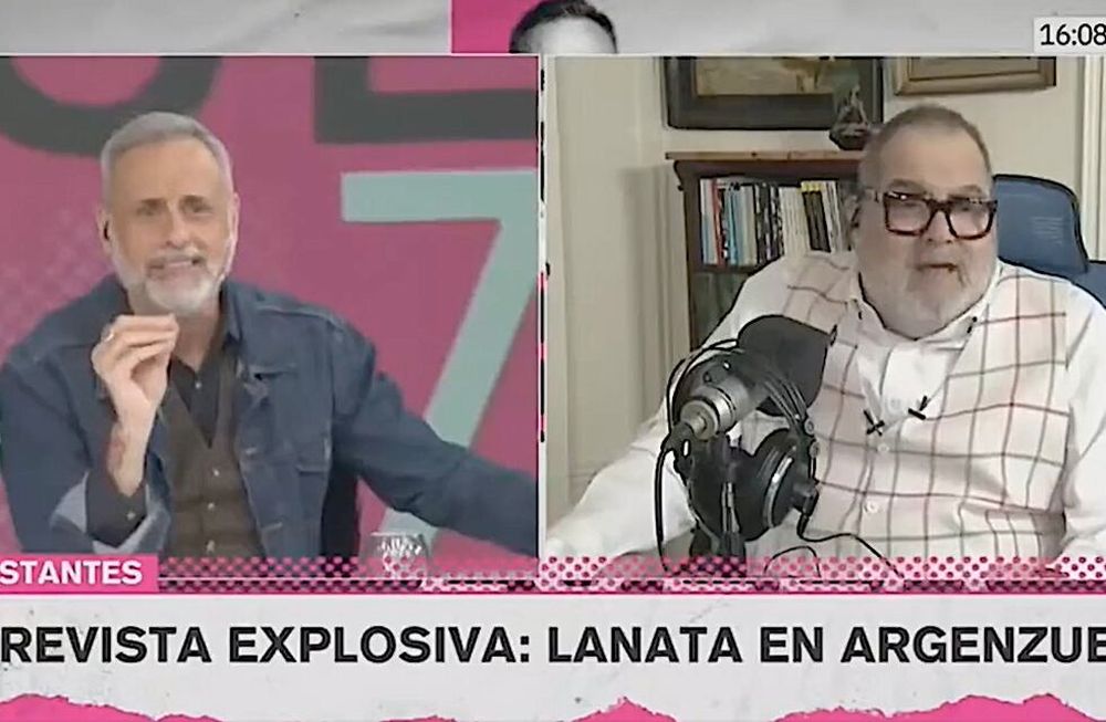 Así fue el mano a mano de Jorge Rial con Jorge Lanata: “Massa es peronista, no kirchnerista”. Foto: captura de video