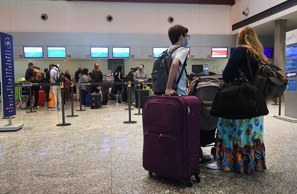 Aeropuerto internacional Francisco Gabrielli de la provincia de Mendoza Foto: José Gutierrez / Los Andes