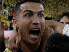PASIÓN AL LÍMITE. Cristiano Ronaldo, campeón en Arabia Saudita: marcó un doblete, se acerca a los 1000 goles y logró el título que se le negaba a los 41 años.&nbsp; &nbsp;