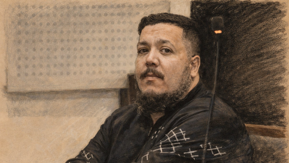 El acusado, Matías Silva. Gentileza Poder Judicial + IA.&nbsp;