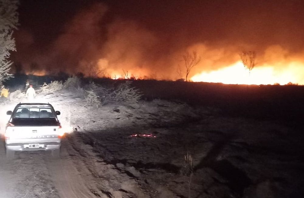 Incendios en General Alvear.
