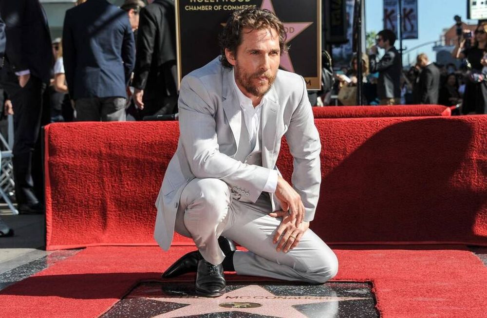 Matthew McConaughey se convirtió oficialmente en estrella