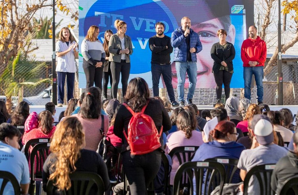 Cerró la etapa inicial de un programa de salud visual de acceso universal