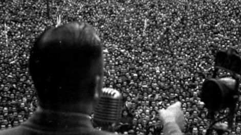 Acto de Juan Domingo Perón  del 17 de octubre de 1945, día en el que nació el Día de la Lealtad peronista.