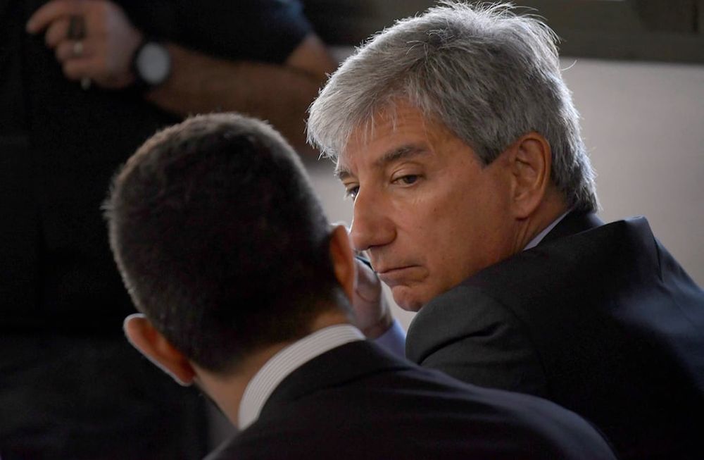 Walter Bento fue destituido como juez federal con competencia electoral; y el Tribunal Oral Federal II ordenó su detención..Tribunales Federales esta jornadaFoto: Orlando Pelichotti