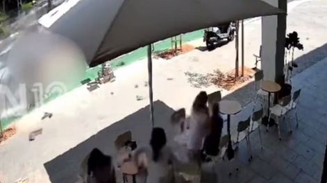 Siete heridos en la ciudad israelí de Tel Aviv en un ataque palestino con un auto y un arma blanca