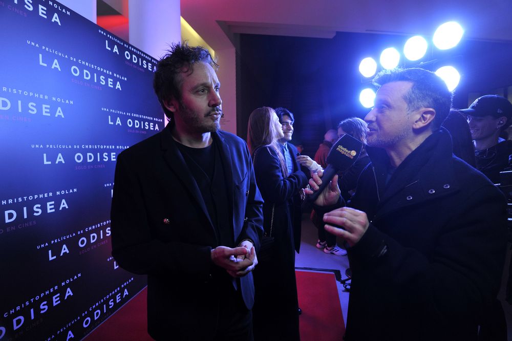 Benjamín Vicuña en el preestreno de La Odisea, de Christopher Nolan.