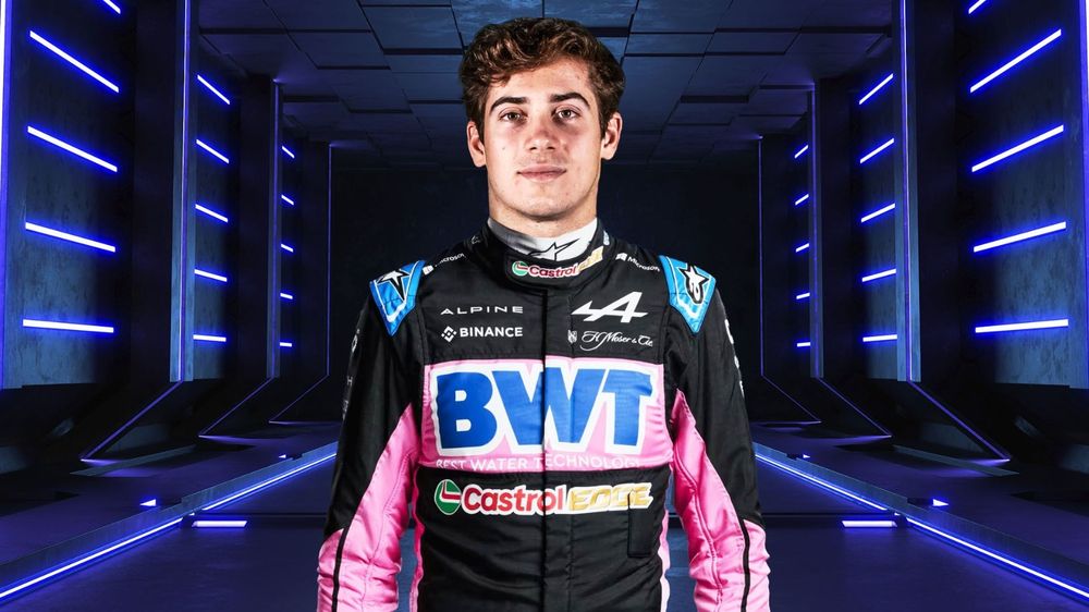 Franco Colapinto, el piloto argentino que fue contrado por Alpine para la temporada 2025. 