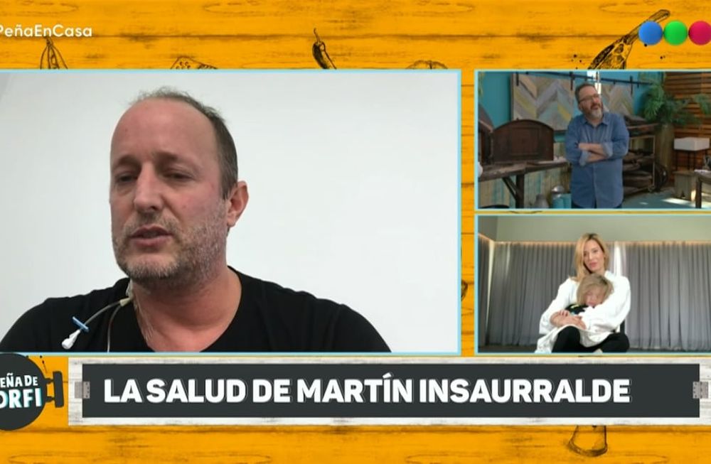 Martín Insaurralde habló con “Morfi” desde la clínica: “Hoy me siento bárbaro”
