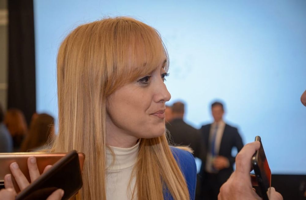 La senadora nacional Anabel Fernández Sagasti. Prensa Frente de Todos.