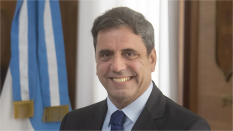 Lisandro Catalán, ministro del Interior.