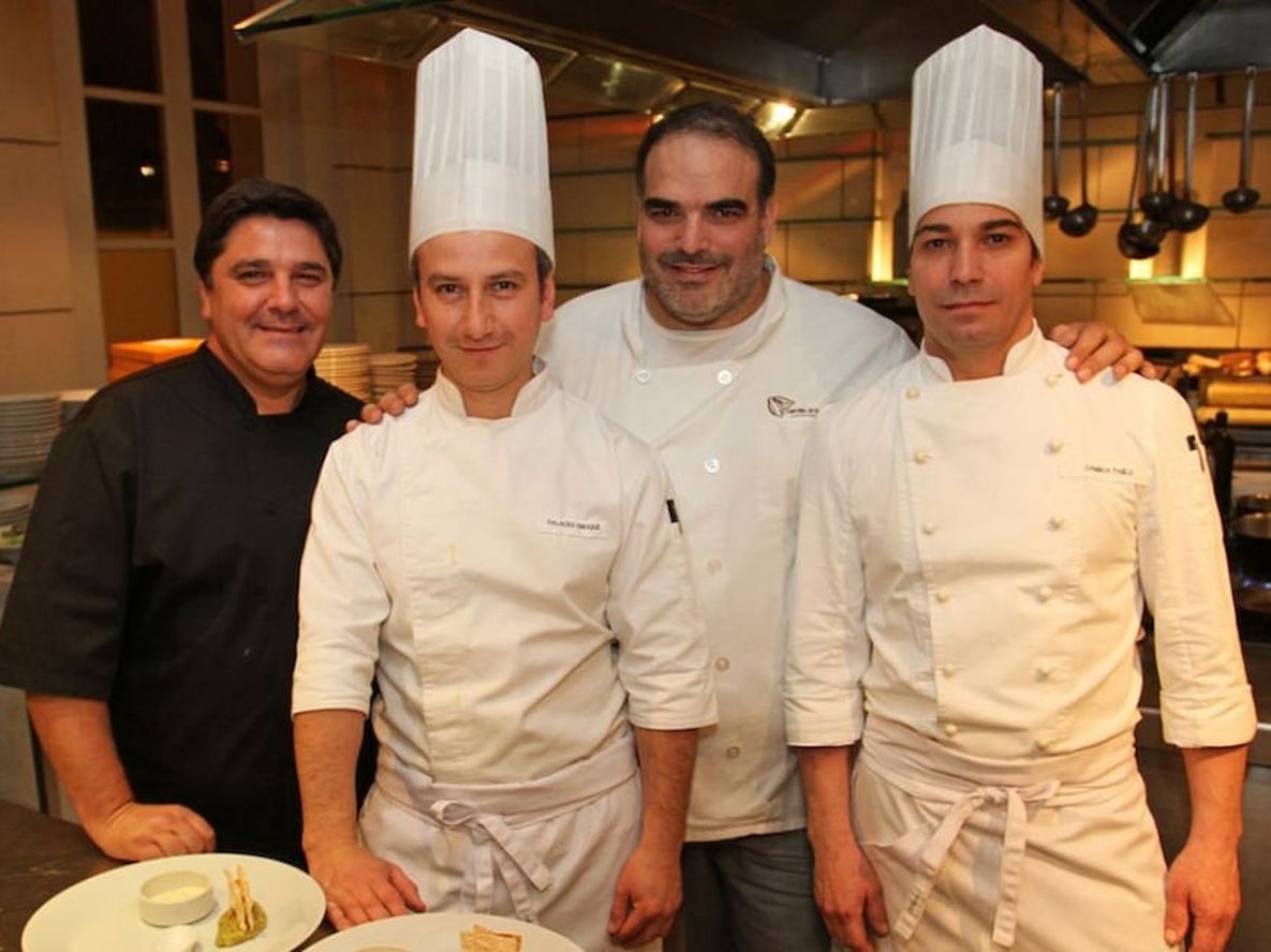 El chocolate, protagonista de una cena