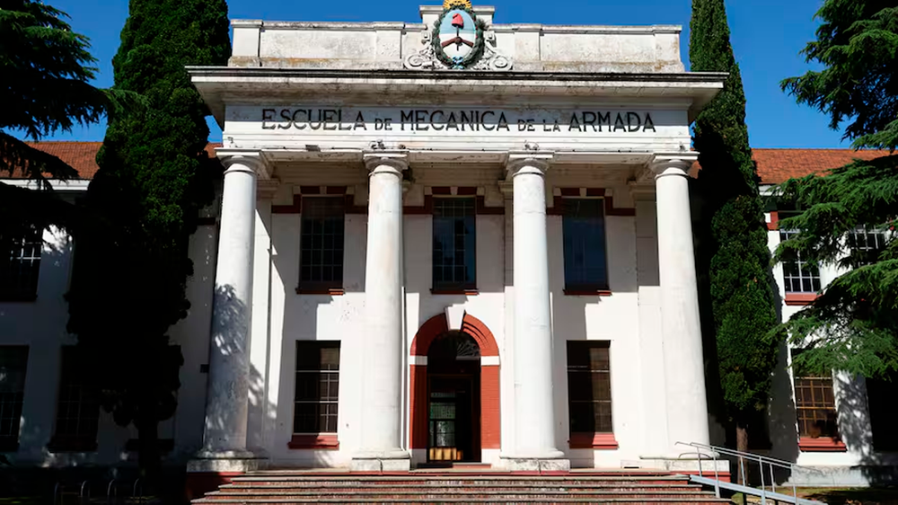 La exESMA, sede de la subsecretaría de Derechos Humanos.