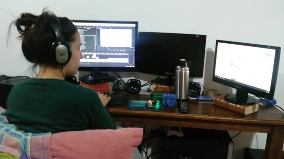 Además de servicios digitales, en la Biblioteca Pública prestan las computadoras a alumnos secundarios / Gentileza Municipalidad de Luján de Cuyo