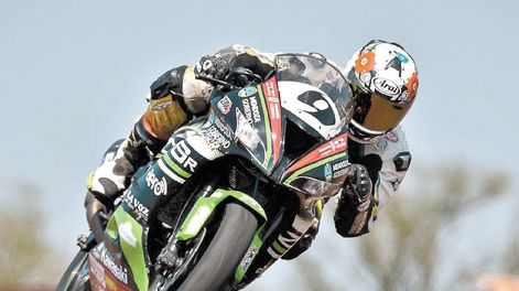 Lucas Molina, ahí del podio