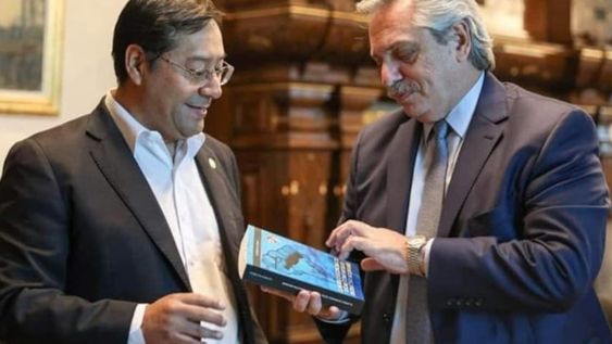 19/02/2020 El candidato del MAS al Gobierno de Bolivia, Luis Arce, y el presidente de Argentina, Alberto Fernández\u002E POLITICA SUDAMÉRICA SUDAMÉRICA ARGENTINA BOLIVIA LATINOAMÉRICA INTERNACIONAL PRESIDENCIA ARGENTINA