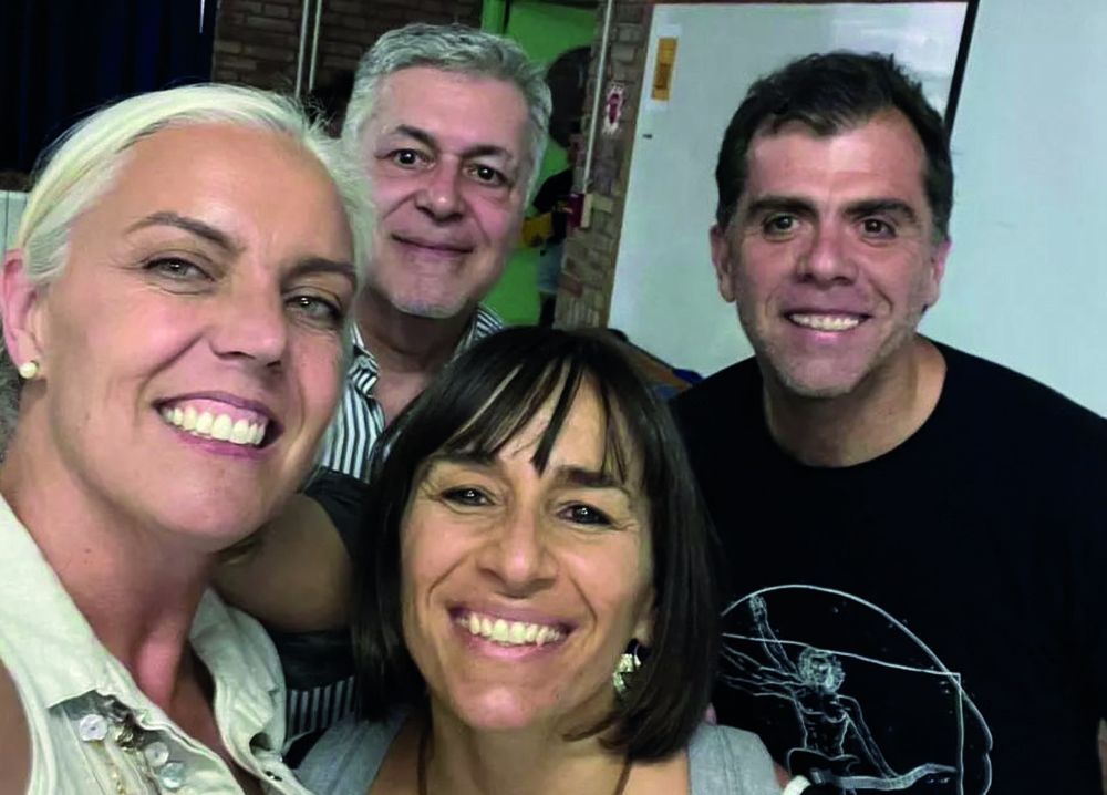 El equípo de cátedra de DG3 se mostró muy emocionado por el reconocimiento.