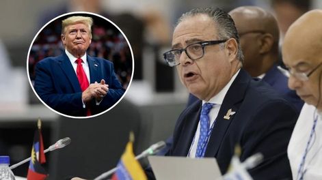 Embajador argentino expresó el apoyo de Milei con la acción de captura de Nicolás Maduro.&nbsp;