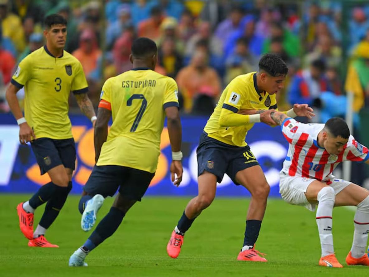 Ecuador y Paraguay igualaron cero a cero. / Foto: web
