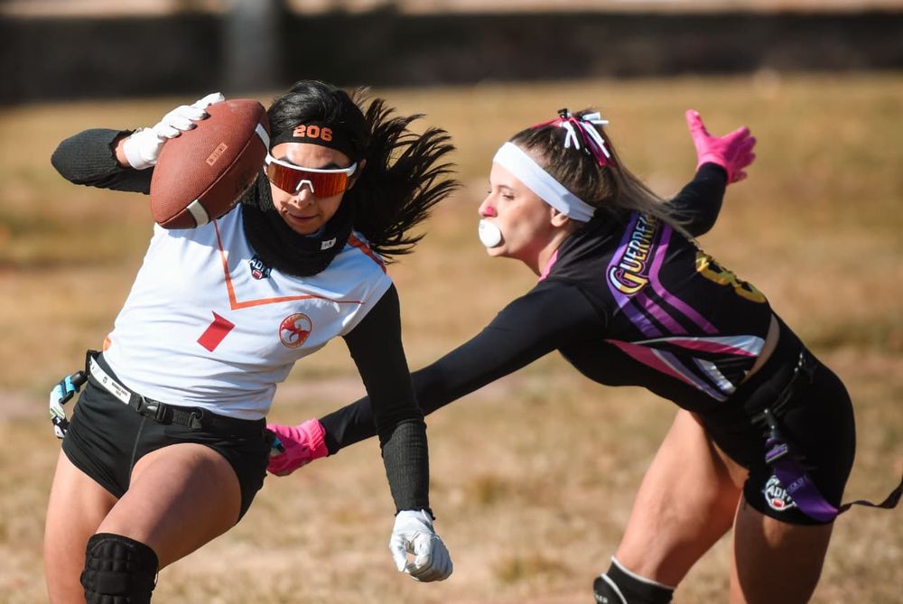 Abigail Brizuela, la mendocina convocada a la Selección argentina de flag football.