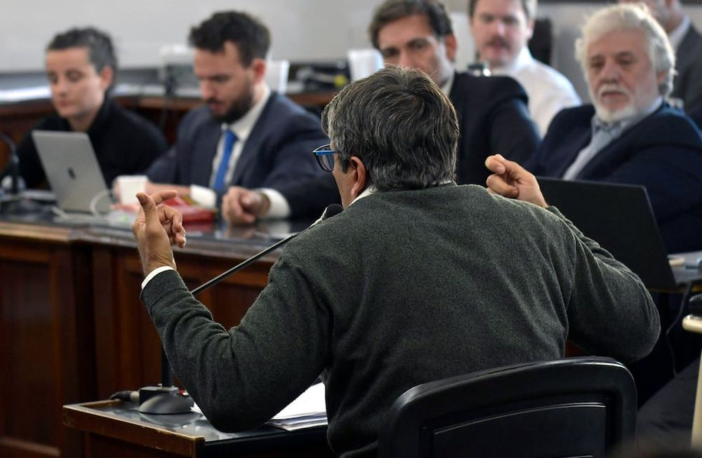 El imputado Carlos Barón knollFoto: Orlando Pelichotti