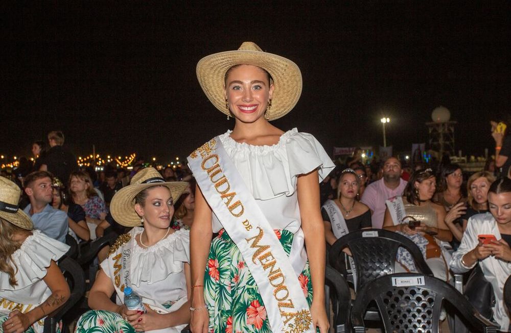Agostina Saua se lució en las actividades vendimiales y espera con ansias el gran acto central