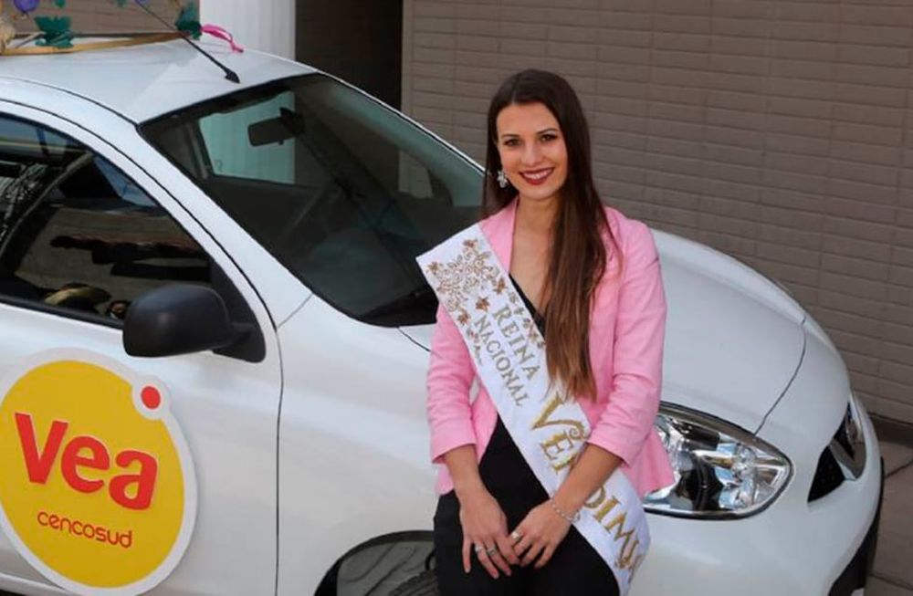 Mayra Tous fue la última soberana nacional agasajada con un 0km, en 2020.