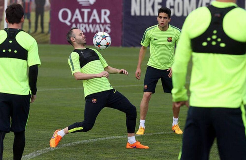 Iniesta recibe el alta y estará disponible para duelo ante París SG