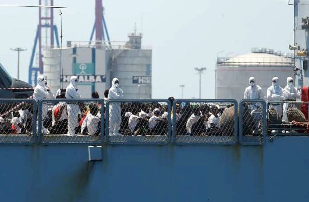 Llegaron a Valencia los 630 migrantes rescatados en el Mediterráneo