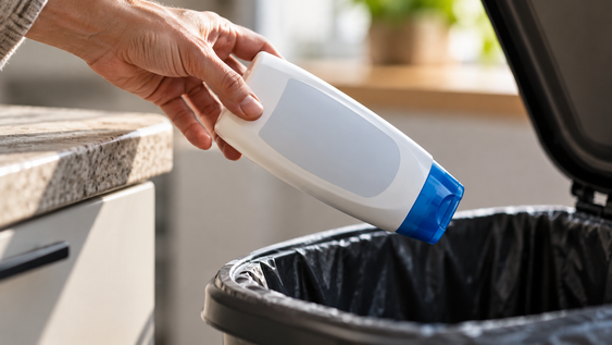 antes de tirar las botellas de shampoo vacias, mira estas 7 ideas para convertirlas en objetos utiles