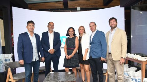 El equipo de Potasio Rio Colorado durante la Coviar.