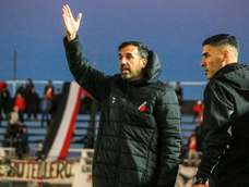 El entrenador se mostró conforme con la victoria de sus dirigidos ante el Torito, aunque también expuso mesura ante la algarabía. El entrenador se mostró conforme con la victoria de sus dirigidos ante el Torito, aunque también expuso mesura ante la algarabía.
