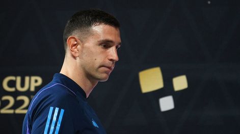 Emiliano Martínez, el arquero de la Selección Argentina. / Twitter