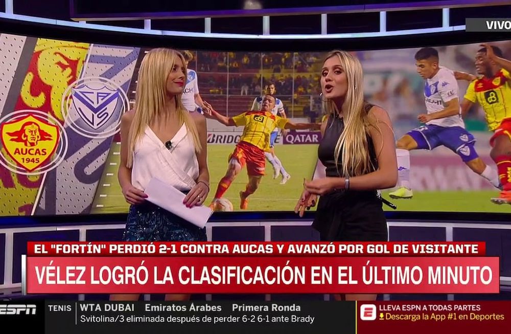 Un canal deportivo rompe los moldes y pone a dos mujeres al frente  de un noticiero